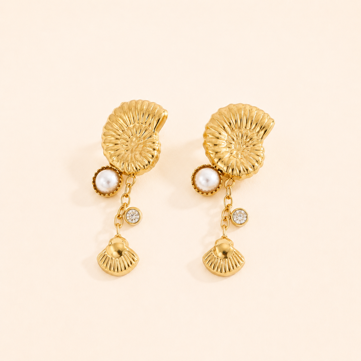 Boucles d'oreilles - Océan